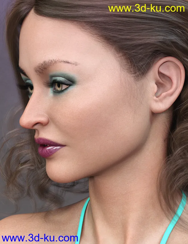 Farren HD for Genesis 8 Female模型的图片8