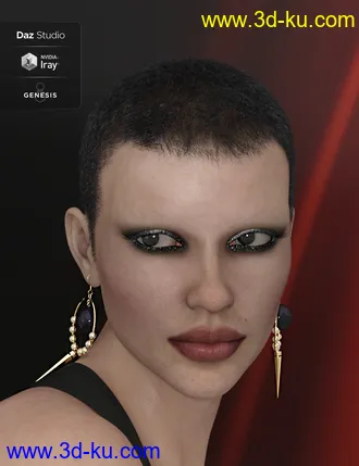 3D打印模型Fashion Basics - Earrings的图片