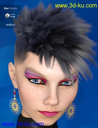 3D打印模型Fashion Basics - Earrings的图片