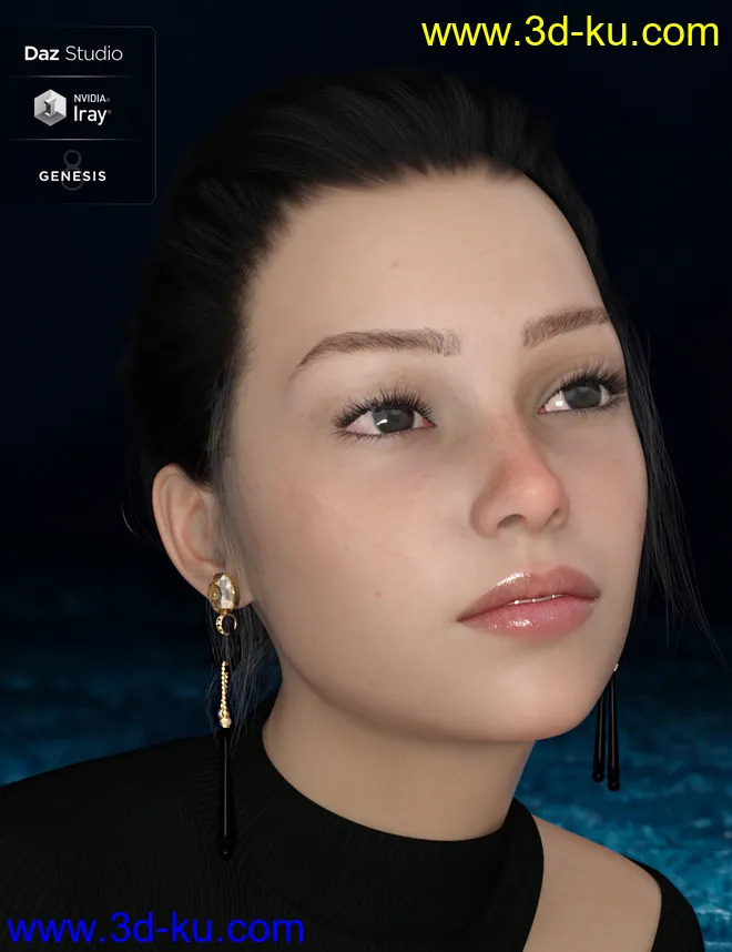 Fashion Basics - Earrings模型的图片5