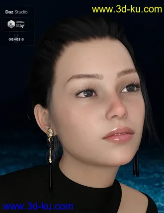 3D打印模型Fashion Basics - Earrings的图片