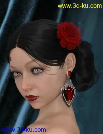 3D打印模型Fashion Basics - Earrings的图片