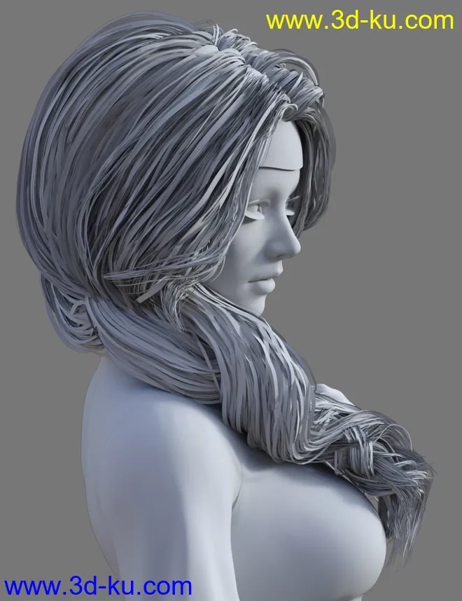 FE Charming Hair Vol 01 for Genesis 8 Females模型的图片8