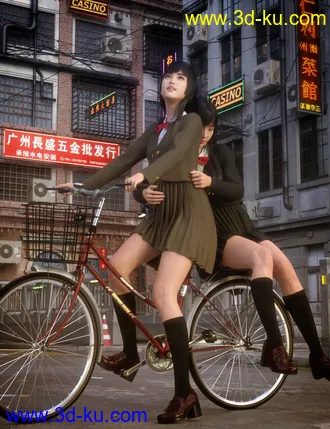 3D打印模型FE JK Hemmed Blazer 01 for Genesis 8 Female(s)的图片