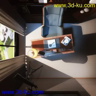 3D打印模型FE Modern Study的图片