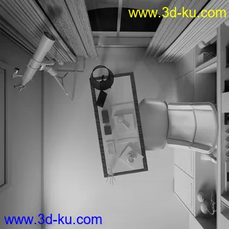 3D打印模型FE Modern Study的图片