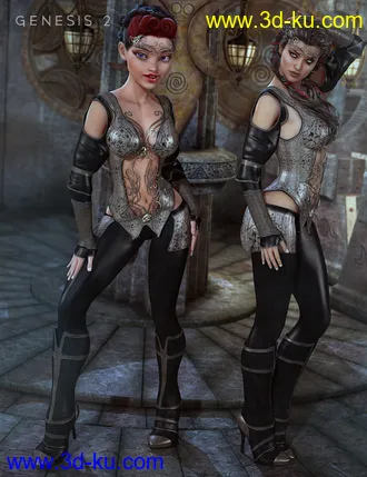 3D打印模型Felicity for Genesis 2 Female(s)的图片