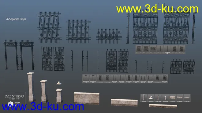 Fence Modules模型的图片3