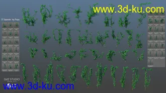 3D打印模型Fence Modules的图片
