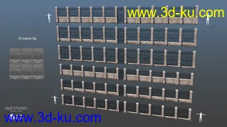 3D打印模型Fence Modules的图片