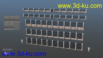3D打印模型Fence Modules的图片