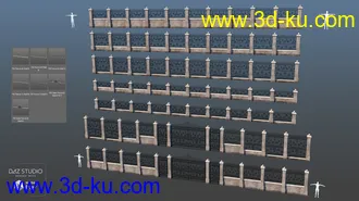 3D打印模型Fence Modules的图片