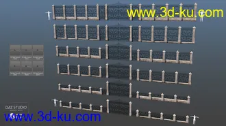 3D打印模型Fence Modules的图片