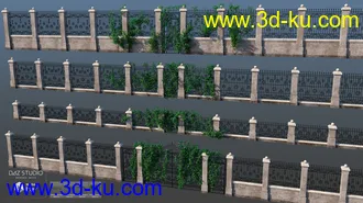 3D打印模型Fence Modules的图片