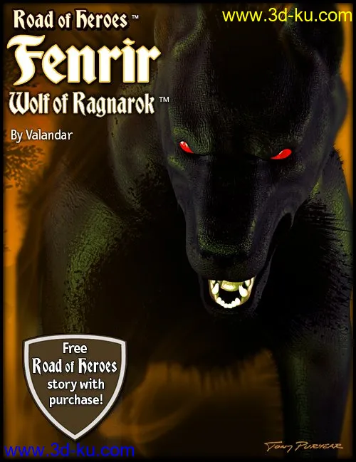 Fenrir Wolf模型的图片1