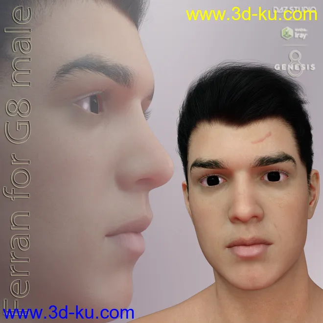 Ferran For G8 Male模型的图片1