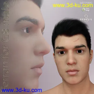 3D打印模型Ferran For G8 Male的图片