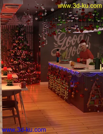 3D打印模型Festive Balls - Low Res Decorations and Shaders的图片