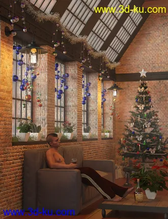 3D打印模型Festive Balls - Low Res Decorations and Shaders的图片