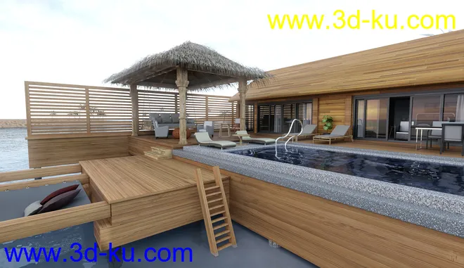 FG Beach House模型的图片8