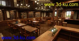 3D打印模型FG Bluson Library的图片