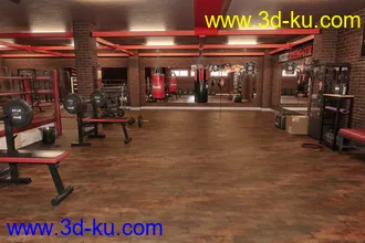 3D打印模型FG Boxing Gym的图片