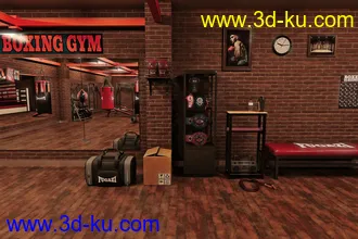 3D打印模型FG Boxing Gym的图片