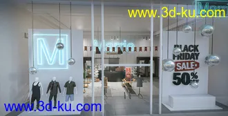 3D打印模型FG Clothing Boutique的图片