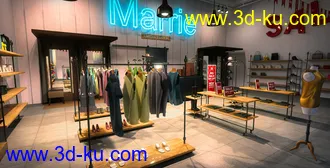 3D打印模型FG Clothing Boutique的图片