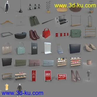 3D打印模型FG Clothing Boutique的图片