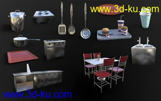 3D打印模型FG Fast Food的图片