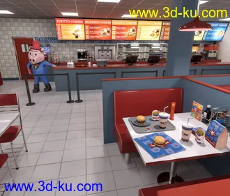 3D打印模型FG Fast Food的图片