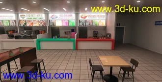 3D打印模型FG Food Court的图片