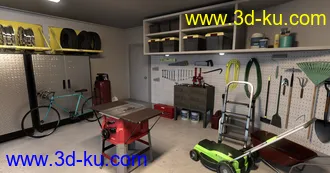 3D打印模型FG Garage的图片