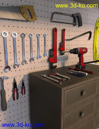 3D打印模型FG Garage的图片