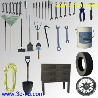 3D打印模型FG Garage的图片