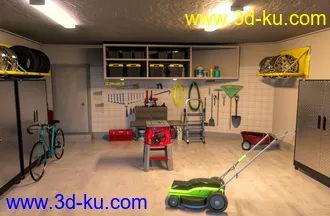 3D打印模型FG Garage的图片