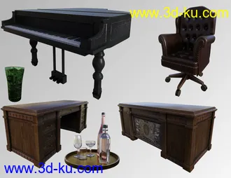 3D打印模型FG Gothic Hall的图片