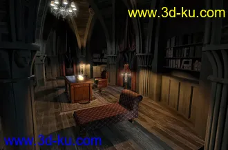 3D打印模型FG Gothic Hall的图片
