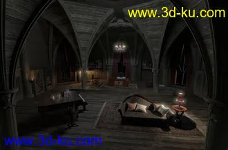 3D打印模型FG Gothic Hall的图片