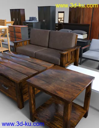 3D打印模型FG Modern Furniture的图片