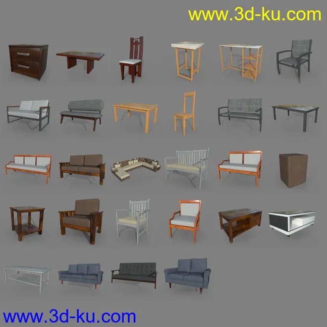 FG Modern Furniture模型的图片2