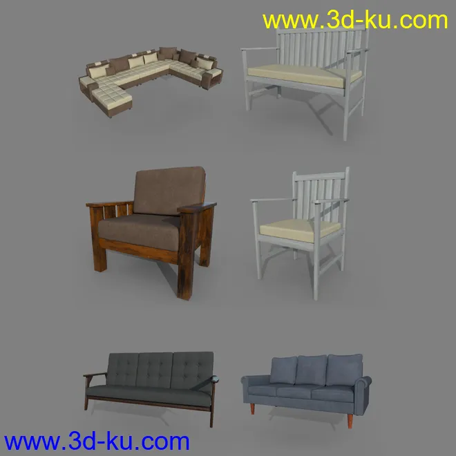 FG Modern Furniture模型的图片4