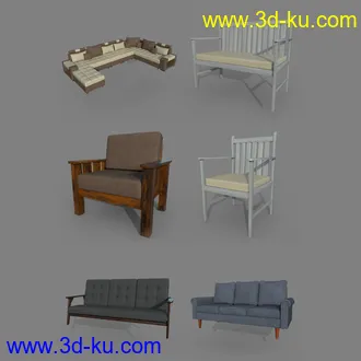 3D打印模型FG Modern Furniture的图片