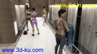 3D打印模型FG Modern Lockers的图片