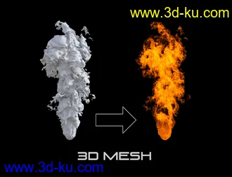3D打印模型Fireballs Iray for DAZ Studio的图片
