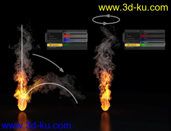 Fireballs Iray for DAZ Studio模型的图片9