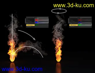 3D打印模型Fireballs Iray for DAZ Studio的图片