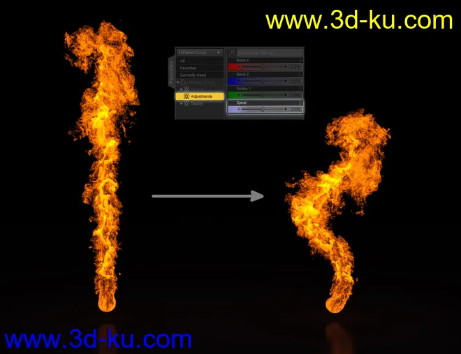 Fireballs Iray for DAZ Studio模型的图片10