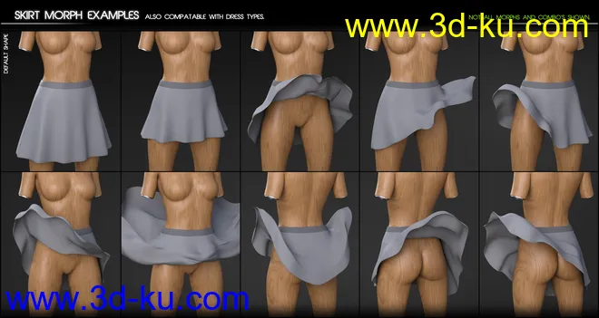 Fit Control Add-On for Genesis 3 and 8 Bundle模型的图片8